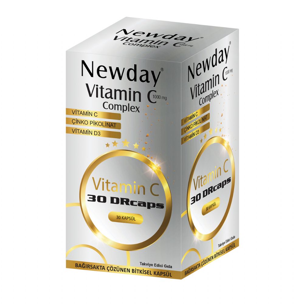 Newday Vitamin C Complex 30 Kapsül